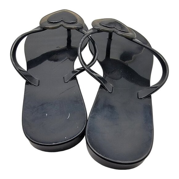 COPY - Melissa Women's Sandal Slide Size 5 Thong Flip Flop Jelly Shoe Heart Acc… - Picture 4 of 8